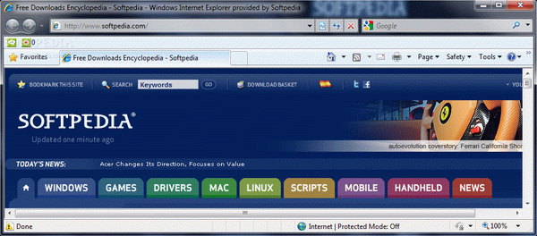 FRoSP Internet Explorer Toolbar