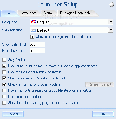 FSL Launcher