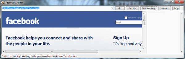 Facebook Adder