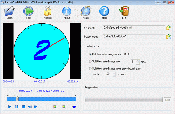 Fast AVI MPEG Splitter