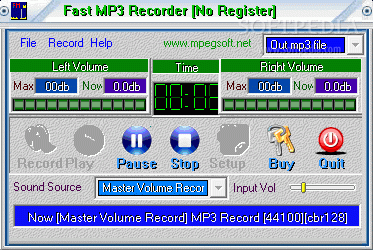 Fast MP3 Recorder