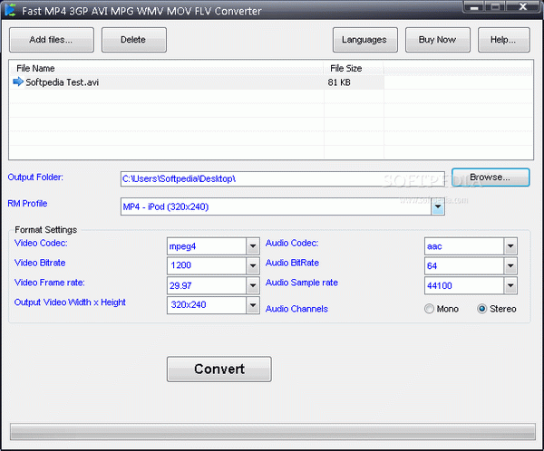 Fast MP4 iPod PSP iPhone Zune Converter