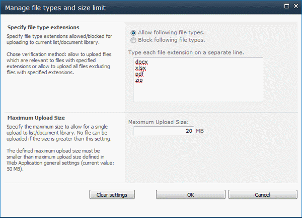 FileControlUP for SharePoint