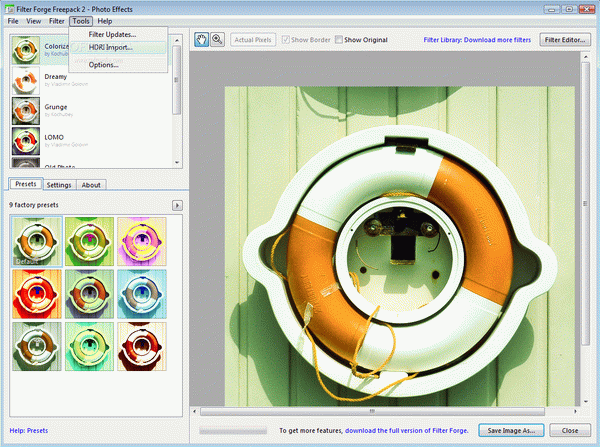 Filter Forge Freepack 2 - Photo Effects
