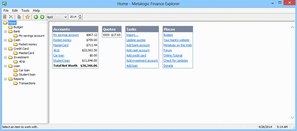 Metalogic Finance Explorer Portable