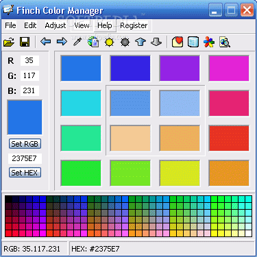 Finch Color Manager