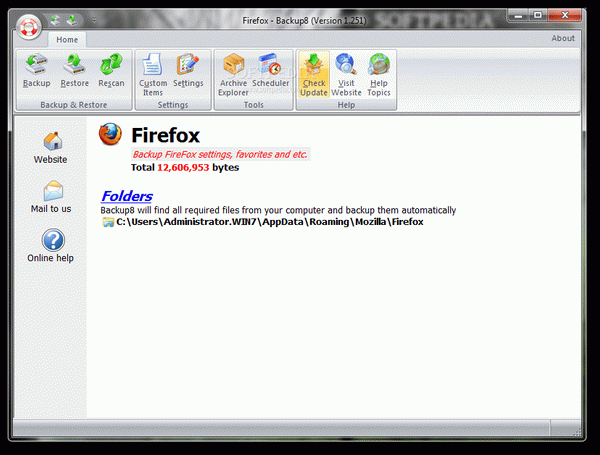 Firefox Backup8