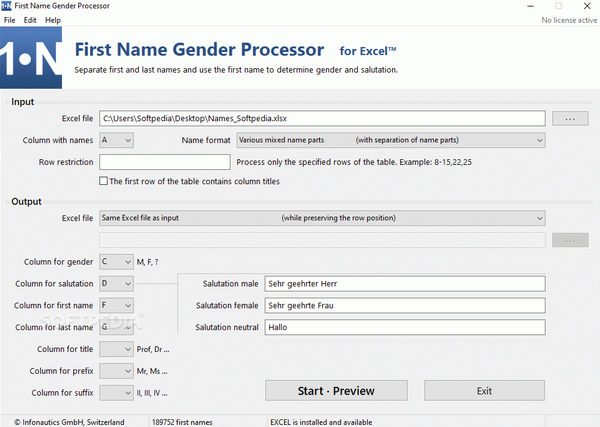 First Name Gender Processor