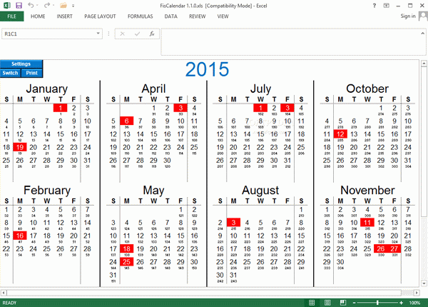 FisCalendar