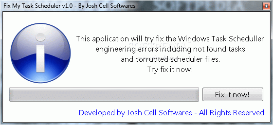 Fix My Task Scheduler