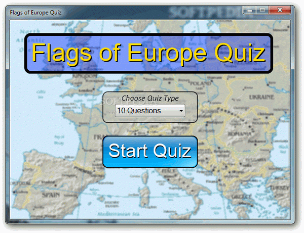 Flags of Europe Quiz