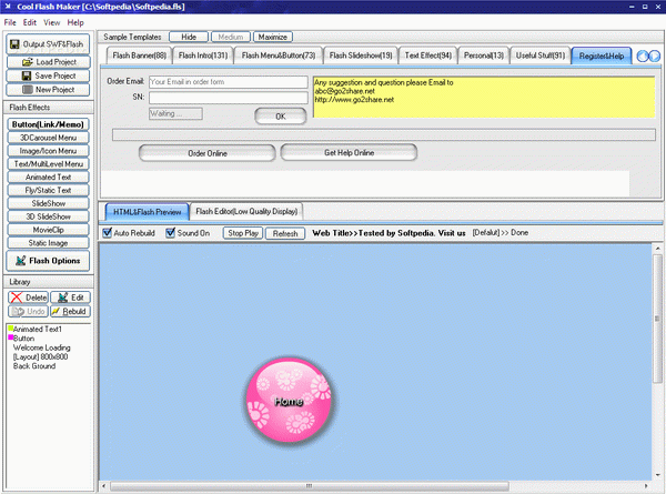 Cool Flash Maker (formerly Flash Effect Maker Pro)