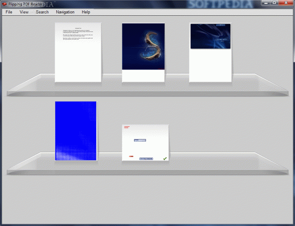 Flipping PDF Reader
