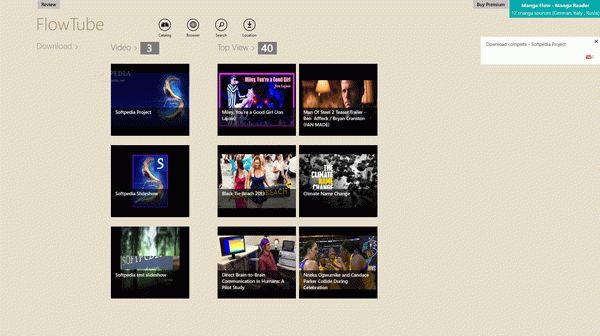 FlowTube MP3 Lite for Windows 8