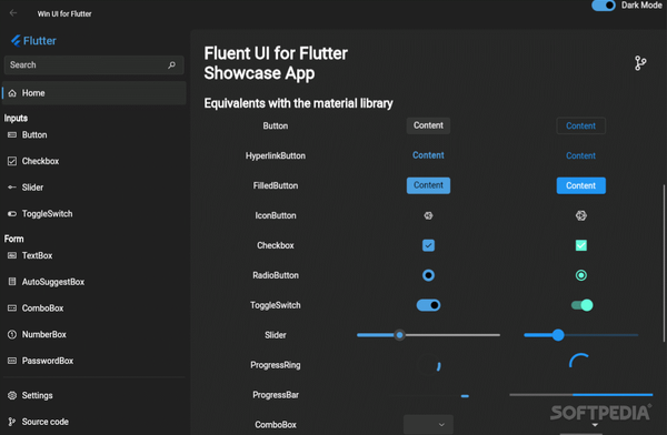 Fluent UI for Flutter