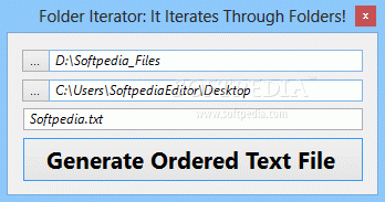 Folder Iterator