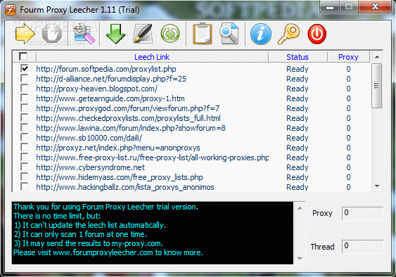 Forum Proxy Leecher