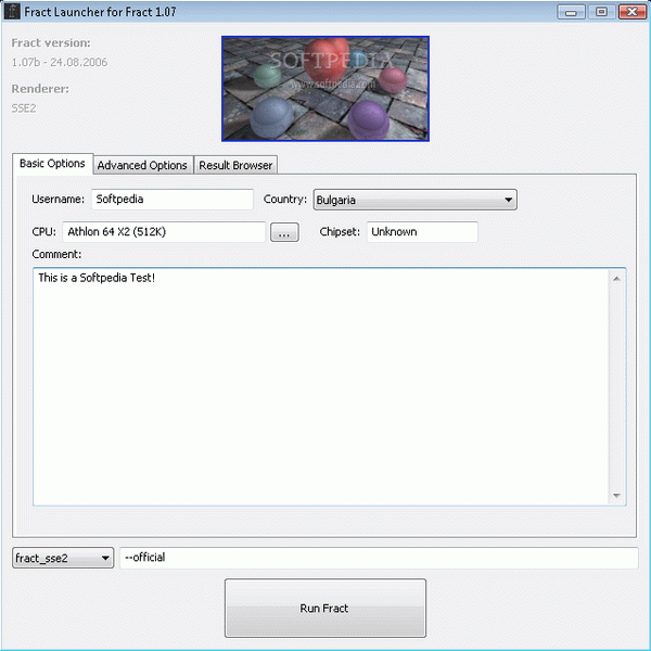 Fract Benchmark