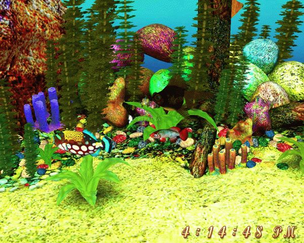 Free 3D Aquarium Screensaver