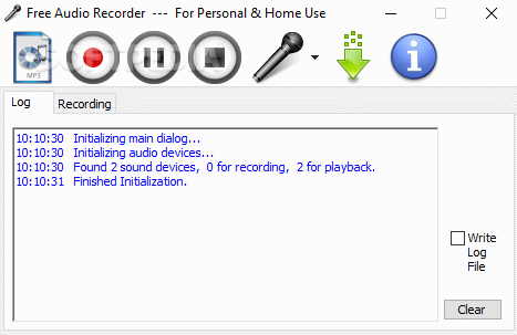 Free Audio Recorder