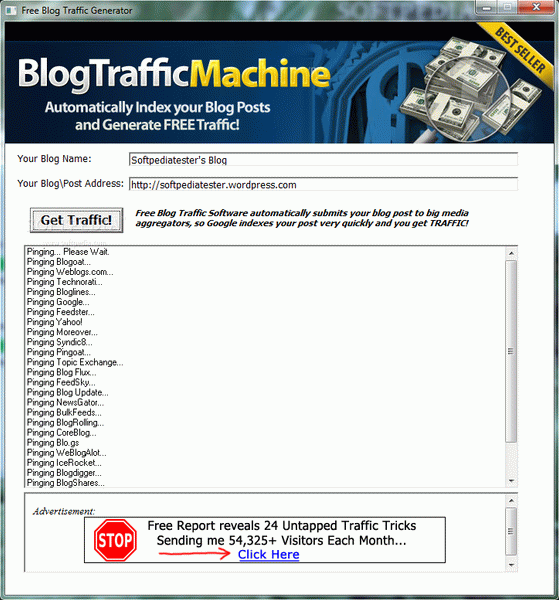 Free Blog Traffic Generator