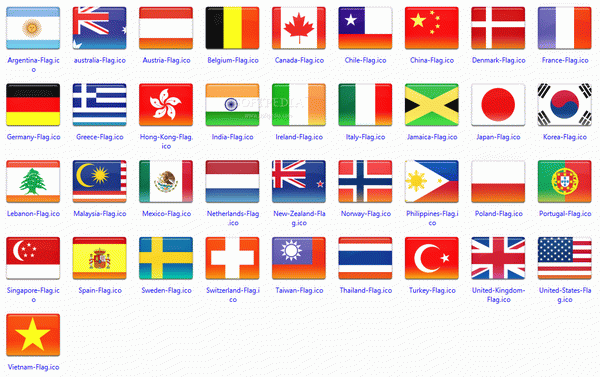 Free Country Flag Icons