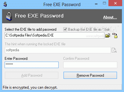 Free EXE Password