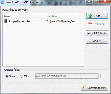 Free FLAC to MP3 Converter