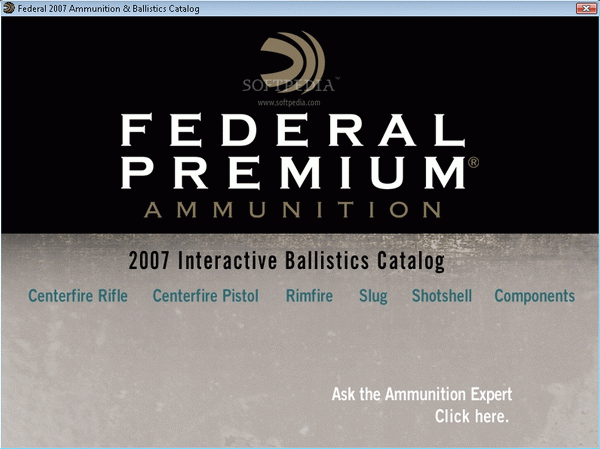 Free Federal Ammunition and Ballistics Catalog