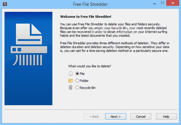 Free File Shredder