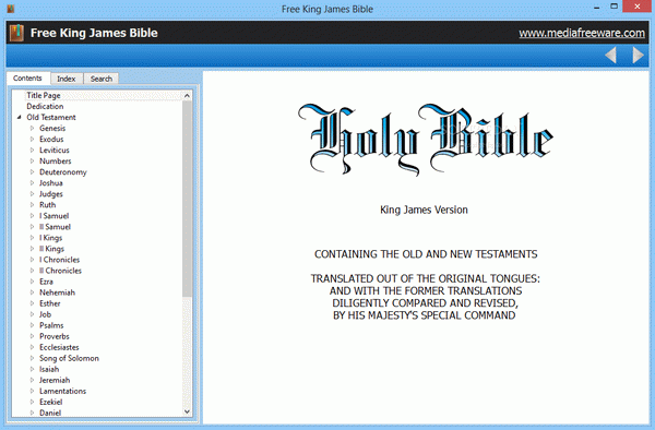 Free King James Bible