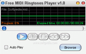 Free MIDI Ringtones Player