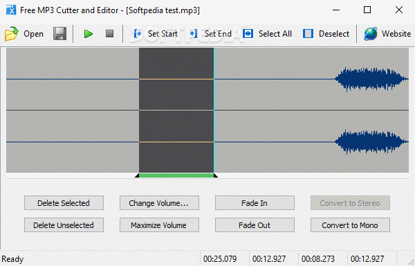 Free MP3 Cutter and Editor Portable