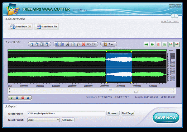 Free MP3 WMA Cutter