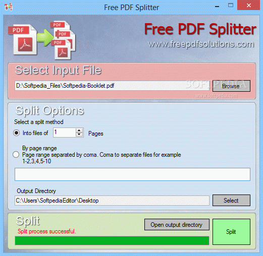 Free PDF Splitter