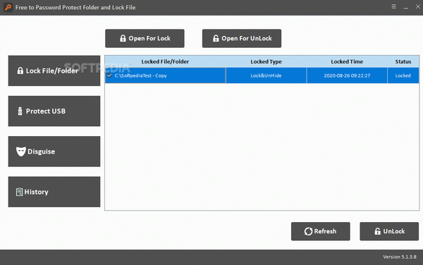 Free to Password Protect Folder and Lock File