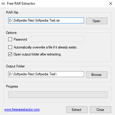 Free RAR Extractor