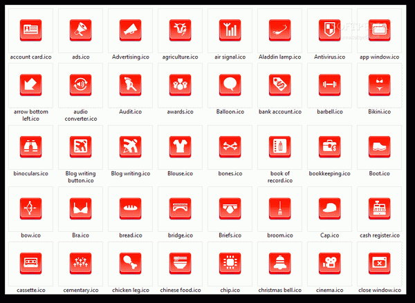 Free Red Button Icons