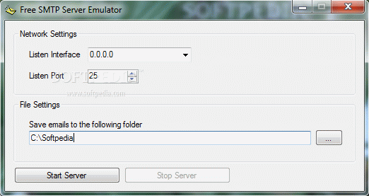 Free SMTP Server Emulator