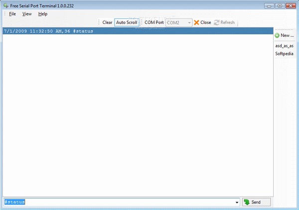 Free Serial Port Terminal