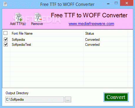 Free TTF to WOFF Converter