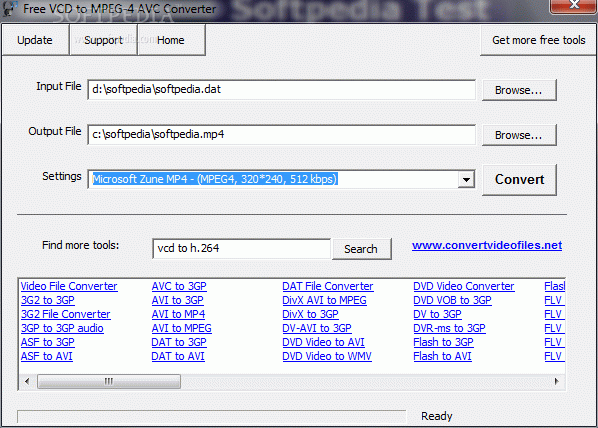 Free VCD to MPEG-4 AVC Converter