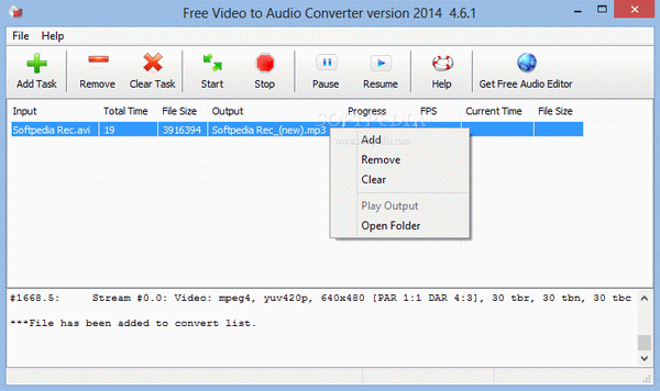 Free Video To Audio Converter