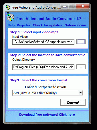 Free Video and Audio Converter