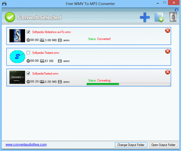 Free WMV to MP3 Converter