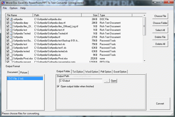 Free Word/Doc Excel/Xls PowerPoint/PPT To Text Converter