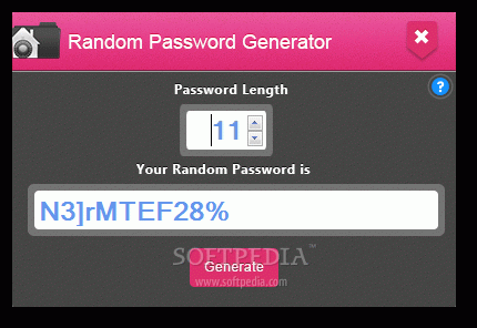 Random Password Generator