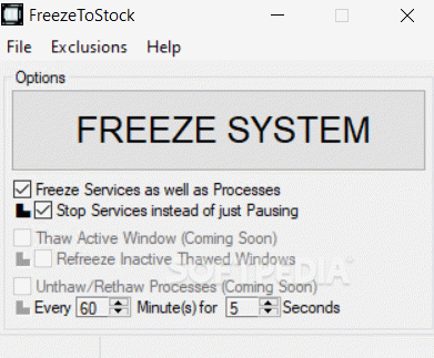 FreezeToStock