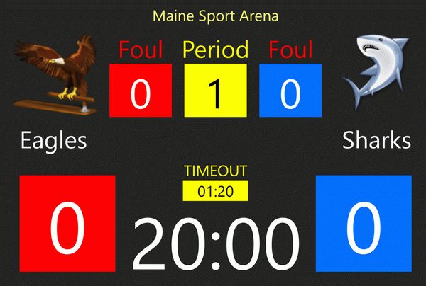 Futsal Scoreboard