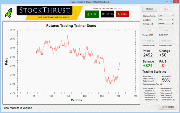 Futures Trading Trainer